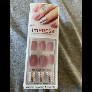 Impress matte and shiny nails NIB